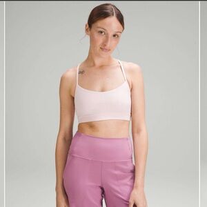 Lululemon Flow Y Bra Nulu *Light Support, A-C Cups
Flush Pink
